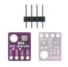 Load image into Gallery viewer, BME280 5V 3.3V Digital Sensor Temperature Humidity Barometric Pressure Sensor Module I2C SPI 1.8-5V
