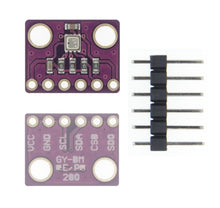Load image into Gallery viewer, BME280 5V 3.3V Digital Sensor Temperature Humidity Barometric Pressure Sensor Module I2C SPI 1.8-5V
